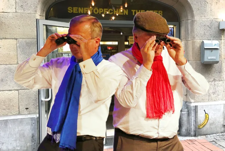 Joachim Sandner und Karl Ferdinand von Thurn und Taxis bei der Benefiz-Gala 2019