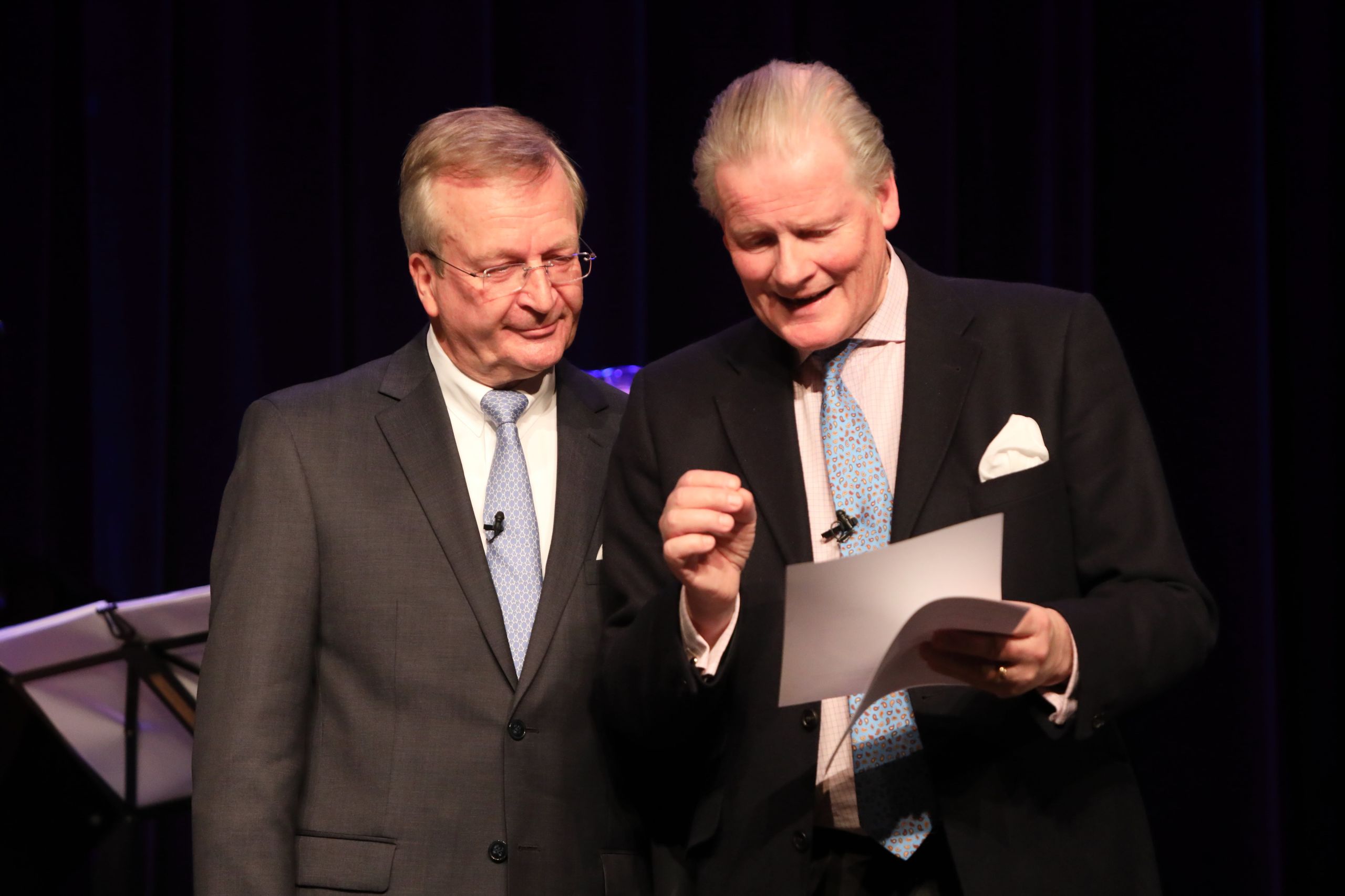 Joachim Sandner und Karl Ferdinand von Thurn und Taxis